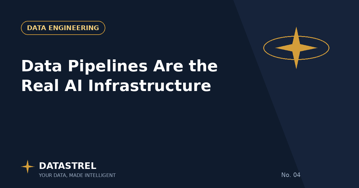 Data Pipelines Are the Real AI Infrastructure