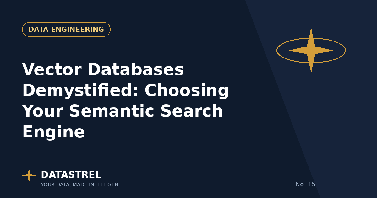 Vector Databases Demystified: Choosing Your Semantic Search Engine